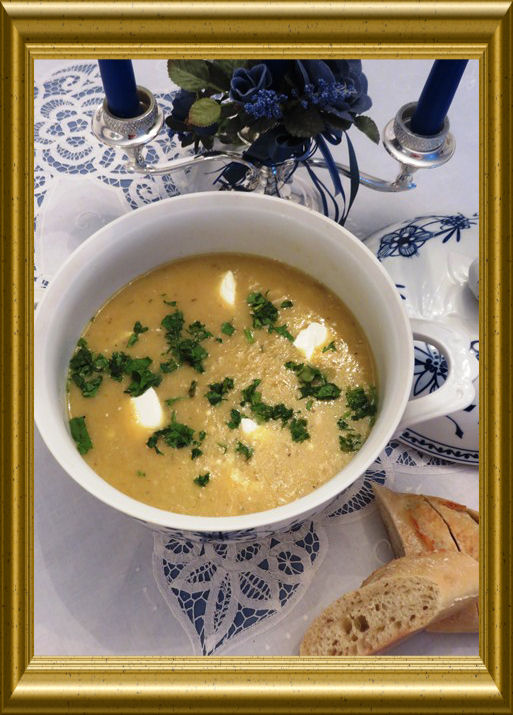 Kürbis-Apfel-Suppe aus der Taraland Lehrküche