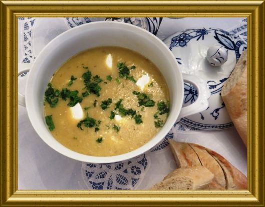 Kürbis-Apfel-Suppe aus der Taraland Lehrküche