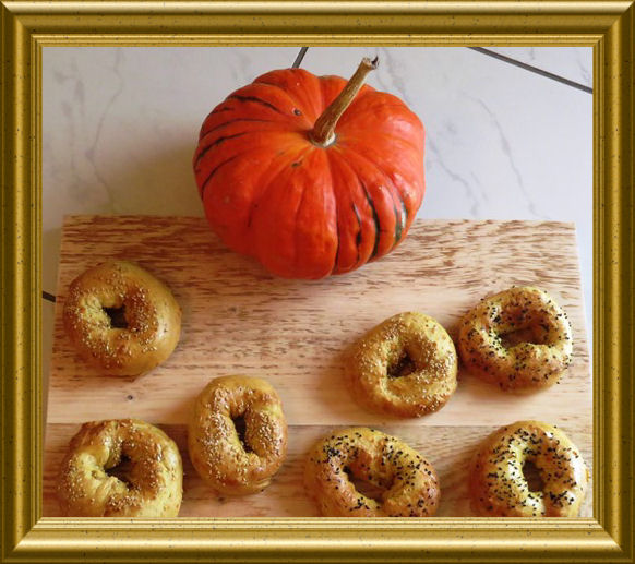 Kürbis Bagels aus der Taraland Lehrküche