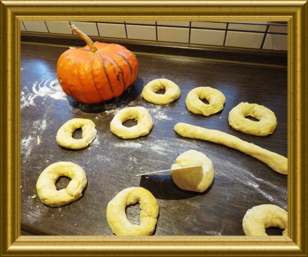 Kürbis Bagels aus der Taraland Lehrküche