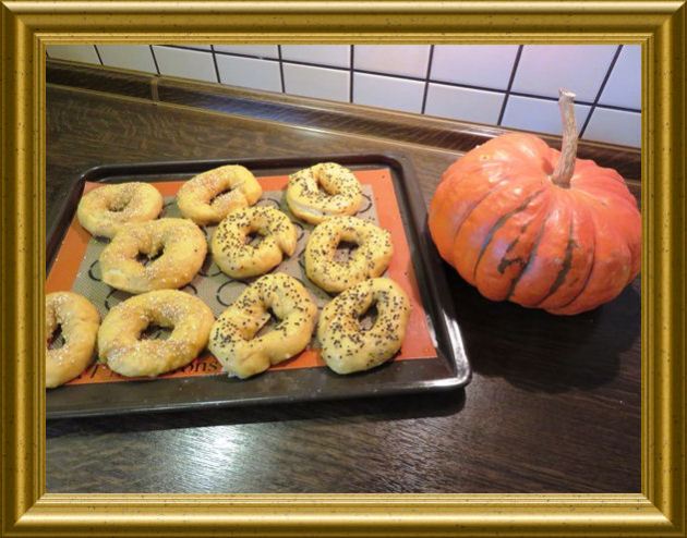 Kürbis Bagels aus der Taraland Lehrküche