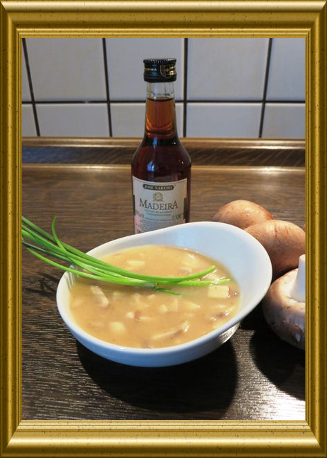 Madeira-Champignon-Sauce aus der Taraland Lehrküche