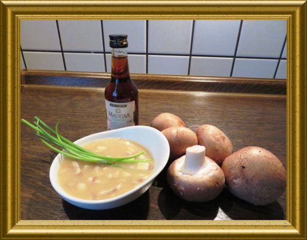 Madeira-Champignon-Sauce aus der Taraland Lehrküche