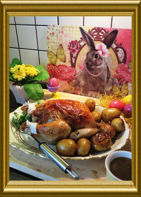 Mariniertes Hähnchen aus dem Backofen aus der Taraland Lehrküche