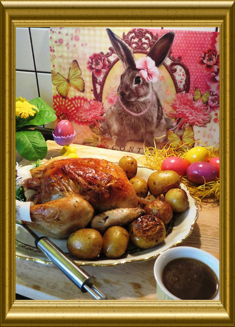 Mariniertes Hähnchen aus dem Backofen aus der Taraland Lehrküche