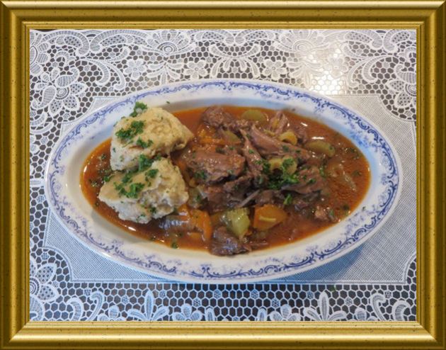 Ochsenschwanzragout mit Orange aus der Taraland Lehrküche