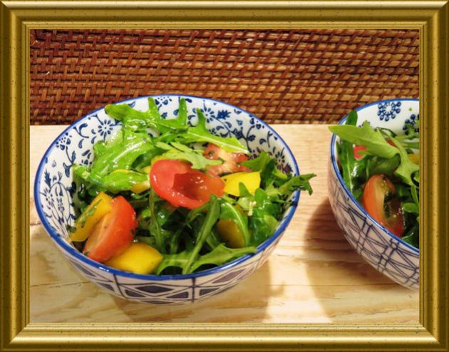 Rucolasalat aus der Taraland Lehrküche