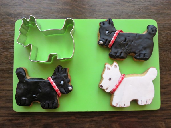 Scotch Terrier Kekse aus der Taraland Lehrküche
