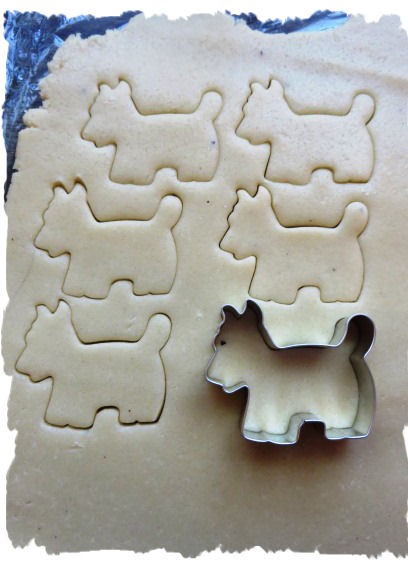 Scotch Terrier Kekse aus der Taraland Lehrküche