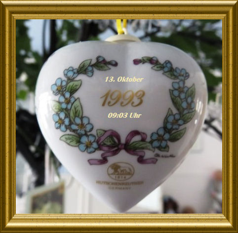 13 Oktober 1993 in Liebe Cathy vom Taraland