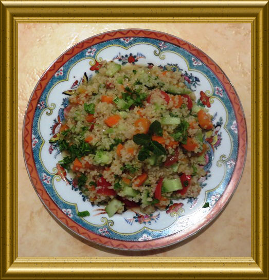Bulgursalat mit Möhren aus der Taraland Lehrküche
