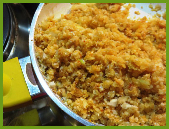 CousCous aus Blumenkohl aus der Taraland Lehrküche