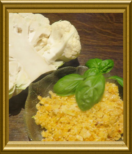 CousCous aus Blumenkohl aus der Taraland Lehrküche