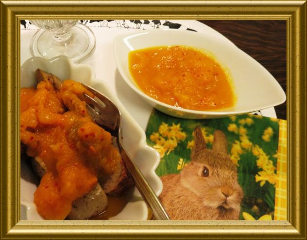 Kürbisketchup Dip aus der Taraland Lehrküche