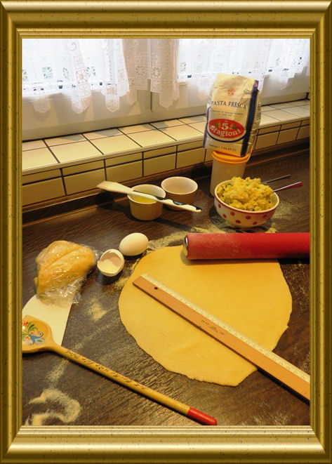 Ravioli mit Kärtner Füllung aus der Taraland Lehrküche