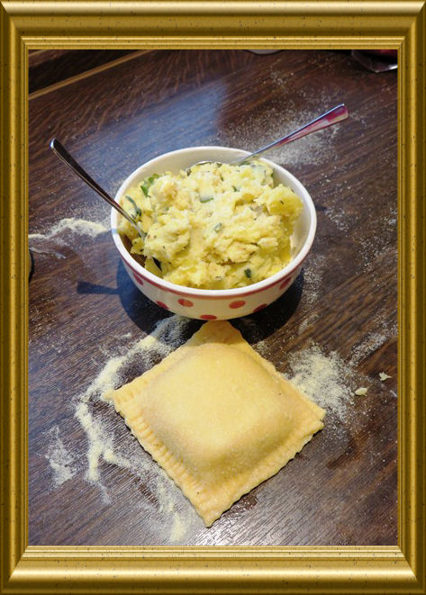 Ravioli mit Kärtner Füllung aus der Taraland Lehrküche