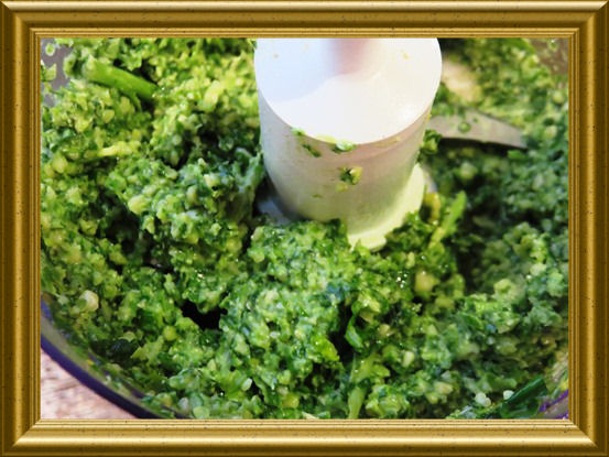 Rucolapesto aus der Taraland Lehrküche