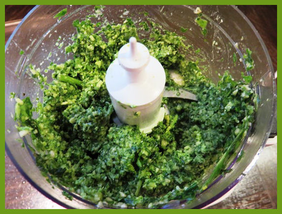 Rucolapesto aus der Taraland Lehrküche