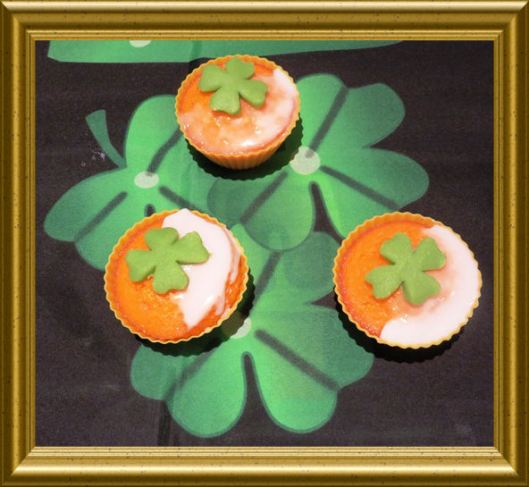 Shamrock Muffins zum St. Patrick Day aus der Taraland Lehrküche