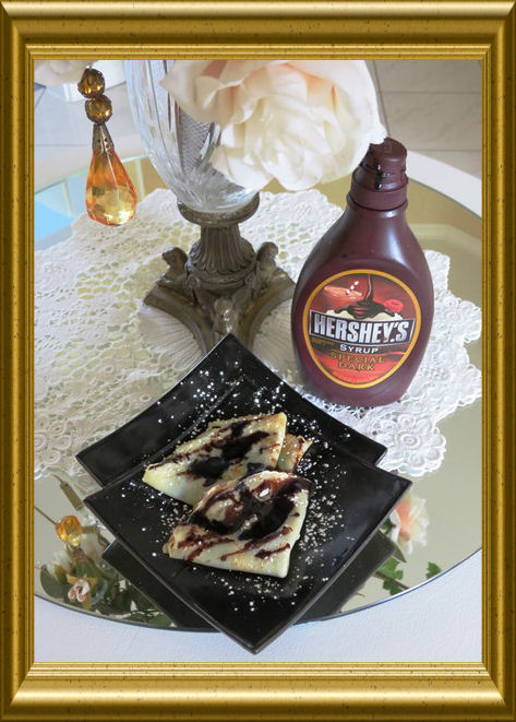 Crépes, schnell mit Schokolade aus der Lehrküche Taraland