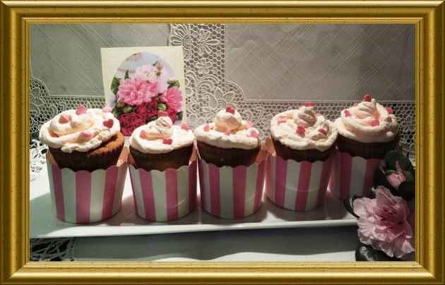 Pink Love Cupcakes aus der Taraland Lehrküche