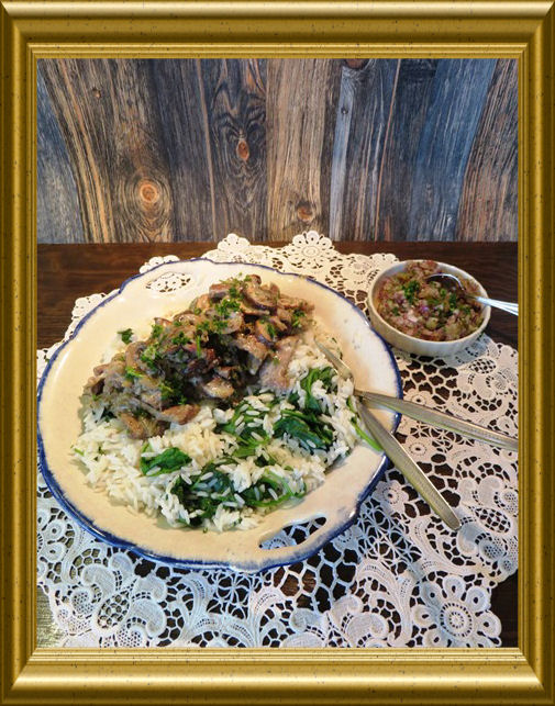 Schnelles Stroganoff mit Reis aus der Taraland Lehrküche