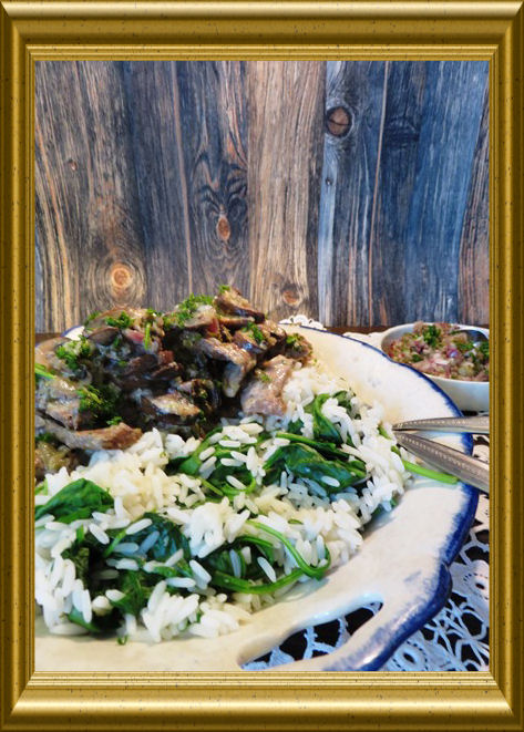 Schnelles Stroganoff mit Reis aus der Taraland Lehrküche