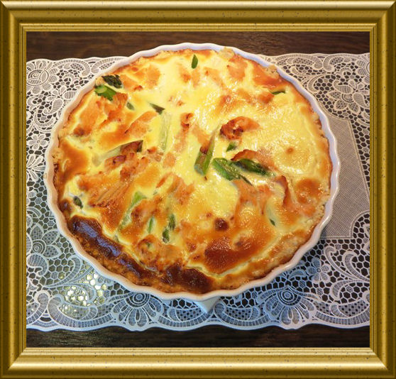Spargel-Räucherlachs-Quiches aus der Taraland Lehrküche
