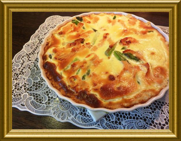 Spargel-Räucherlachs-Quiches aus der Taraland Lehrküche