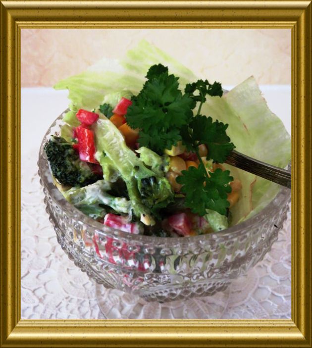 Broccoli-Mais-Salat aus der Taraland Lehrküche