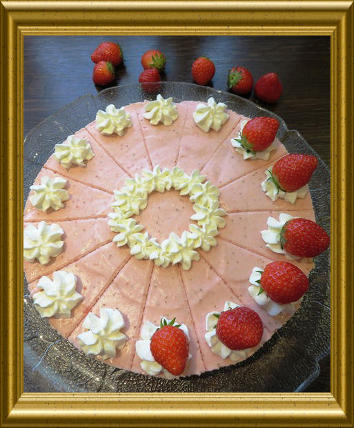 Erdbeer-Buchweizentorte aus der Tarland Lehrküche