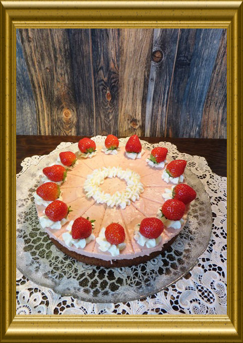 Erdbeer-Buchweizentorte aus der Tarland Lehrküche