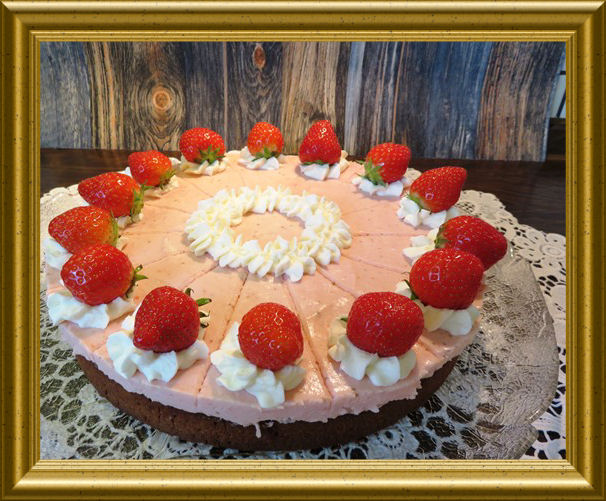 Erdbeer-Buchweizentorte aus der Tarland Lehrküche