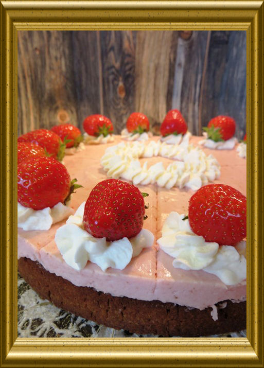 Erdbeer-Buchweizentorte aus der Tarland Lehrküche