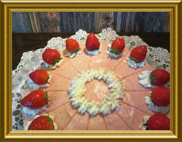 Erdbeer-Buchweizentorte aus der Tarland Lehrküche