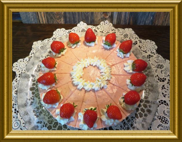 Erdbeer-Buchweizentorte aus der Tarland Lehrküche