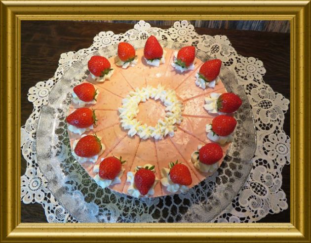 Erdbeer-Buchweizentorte aus der Tarland Lehrküche