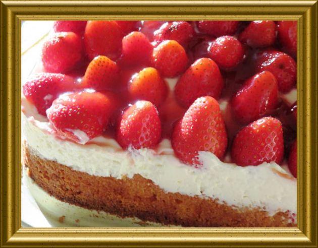 Erdbeerkuchen mit Mascarponecréme aus der Taraland Lehrküche