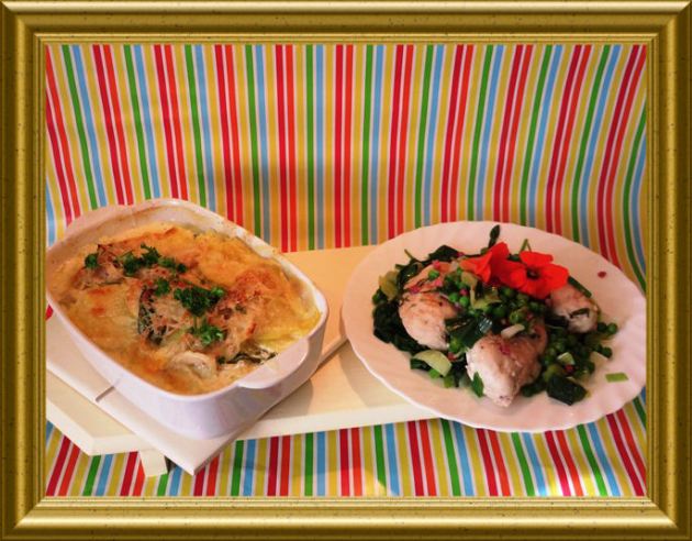 Hähnchen mit Kartoffelgratin aus der Taraland Lehrküche