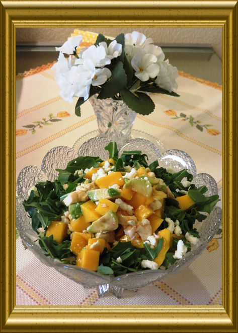 Mango-Avocado-Salat aus der Taraland Lehrküche
