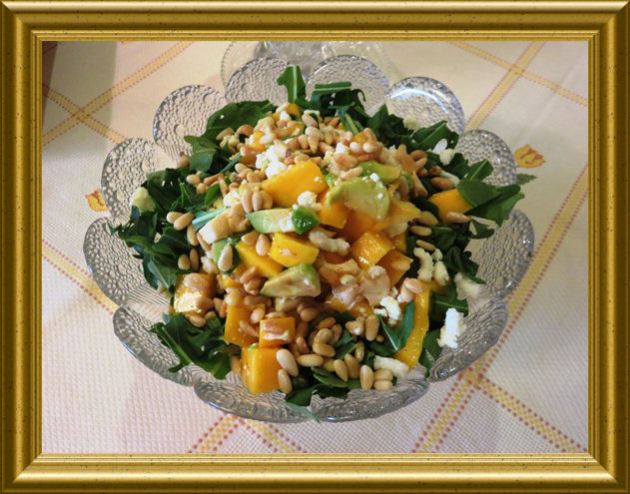 Mango-Avocado-Salat aus der Taraland Lehrküche