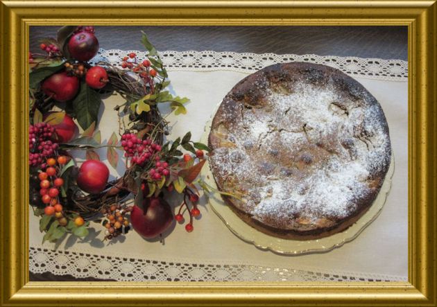Birnenkuchen mit Nuss-Mohn-Decke aus der Taraland Lehrküche