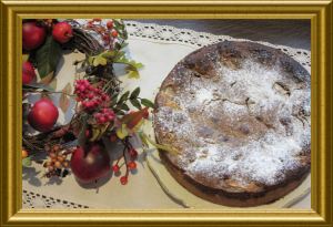 Birnenkuchen mit Nuss-Mohn-Decke aus der Taraland Lehrküche