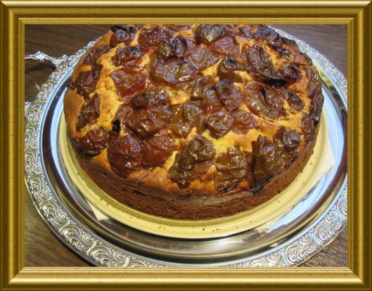 Zwetschgenkuchen mit Marzipan und Mohn aus der Taraland Lehrküche