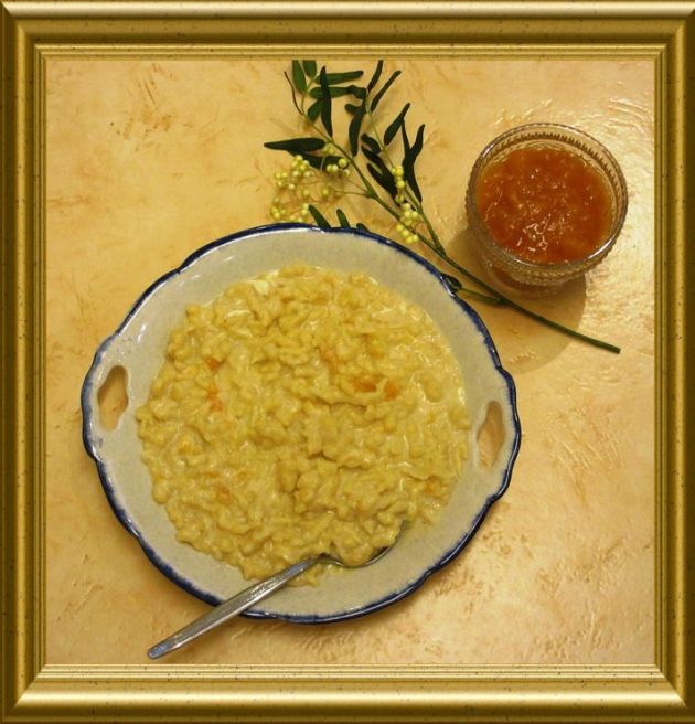 Apfelmus Knöpfli aus der Taraland Lehrküche