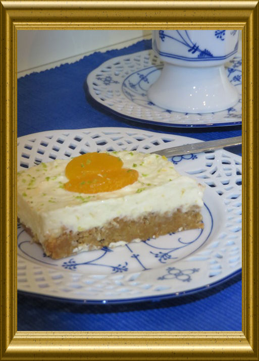 Philadelphia Torte mit Mandarinencréme aus der Taraland Lehrküche