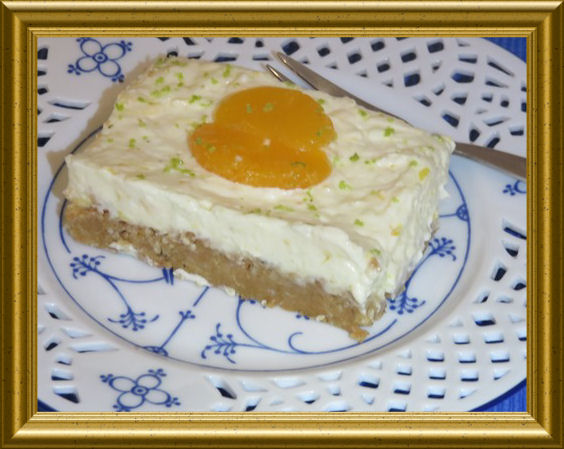 Philadelphia Torte mit Mandarinencréme aus der Taraland Lehrküche