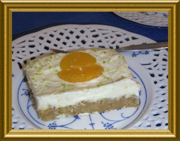 Philadelphia Torte mit Mandarinencréme aus der Taraland Lehrküche
