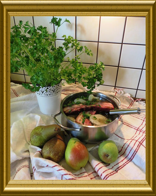 Birnen-Bohnen-Speck aus der Taraland Lehrküche