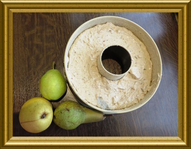 Rotweinkuchen mit Birnen aus der Taraland Lehrküche